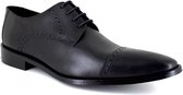 J.BRADFORD JB-GREG zwarte heren schoenen