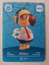 Amiibo animal crossing new horizons kaart serie 5 405 wilbur