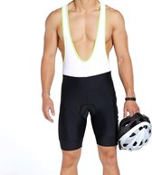 Fila Culotte Corto Drytec Fietsbroek Zwart/Wit Heren - Maat L