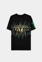 The Matrix Heren Tshirt -M- Glitch In The Matrix Zwart