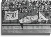 Walljar - AFC Ajax kampioen '85 - Muurdecoratie - Canvas schilderij