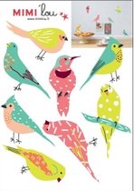 MIMI 'lou muurstickers vogels just a Touch