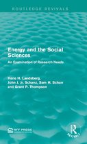 Routledge Revivals - Energy and the Social Sciences