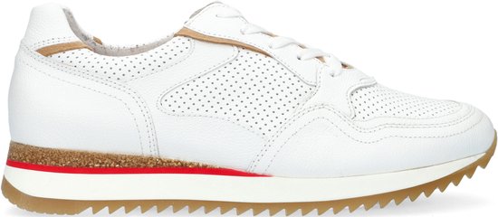 Gabor 036.1 Lage sneakers - Leren Sneaker - Dames - Wit - Maat 39 | bol.com