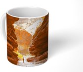 Mok - Man loop door de grand Canyon - 350 ML - Beker