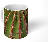 Mok - Close-up cactus fotoprint - 350 ML - Beker