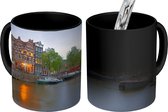 Magische Mok - Foto op Warmte Mok - Uitzicht op de Brouwersgracht in Amsterdam - 350 ML