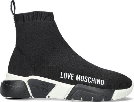 Love Moschino Ja15193 Hoge sneakers - Dames - Zwart - Maat 37 | bol.com