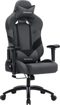 Maison Home – Gamestoel – grijs/zwart – ergonomisch