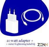 Apple Lightning naar Usb C Kabel 1 Meter + Apple 20W adapter