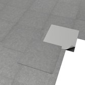 GENERIQUE - PVC-vloeren - Zelfklevende tegels - Donkergrijs betoneffect - 2,04m²/22 tegels