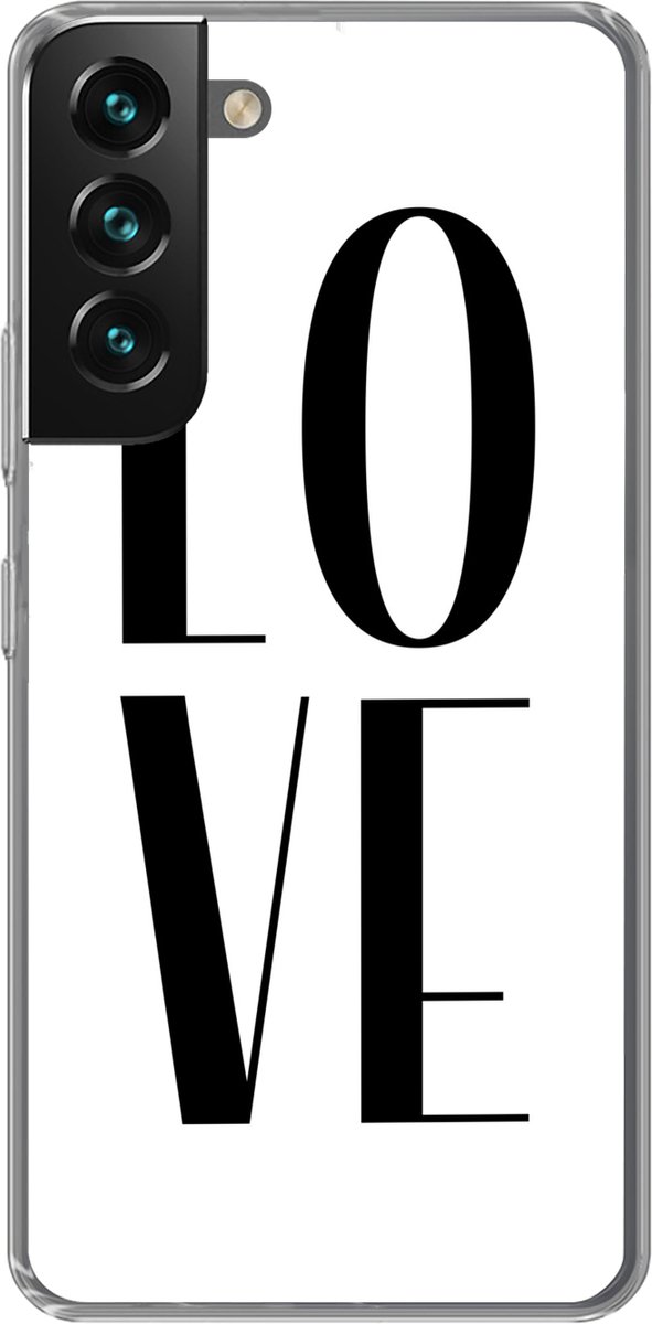 Telefoonhoesje Geschikt voor Samsung Galaxy S22 Plus hoesje - Spreuken - Love - Quotes - Siliconen Telefoonhoesje Telefoonhoesje