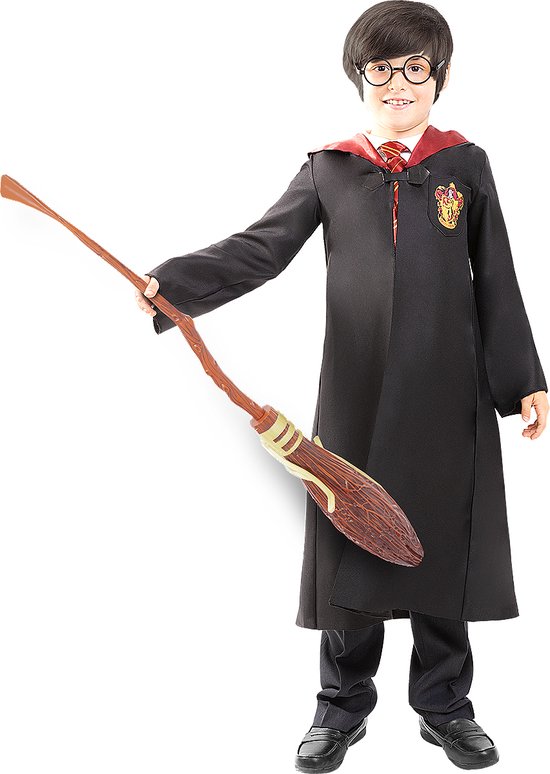 Funidelia | voor meisjes Gryffindor, Tovenaars, Films & Series, Hogwarts - Kostuum voor kinderen Accessoire verkleedkleding en rekwisieten voor Halloween, carnaval & feesten - Maat 3-4 jaar