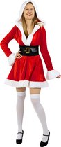 FUNIDELIA Deluxe Kerst kostuum voor vrouwen - Maat: XXL - Rood