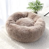 Huisdier bedje - Bruin - 40CM - Hondenbed - Kattenbed - Kattenmand - Hondenmand