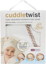 Cuddletwist-hair-towel-twist-handdoek- ecru/gingham