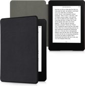 kalibri hoes geschikt voor Amazon Kindle Paperwhite 11. Generation 2021 - Leren beschermhoes voor e-reader in zwart