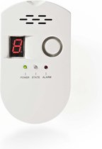 Nedis DTCTG10CWT Gasdetector EN50194 Lpg/aardgas/steenkool