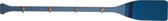 Kapstok | hout | blauw | 140x11.3x (h)17.5 cm