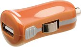 Valueline Vlmp11950o Usb-autolader Usb A Female - 12v-autoaansluiting Oranje