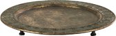 Plateau | metaal | groen | 69.5x69.5x (h)6.5 cm