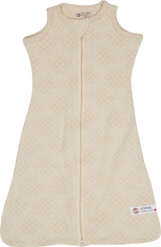 Lodger Baby slaapzak Hopper Empire Beige Mouwloos 86/98