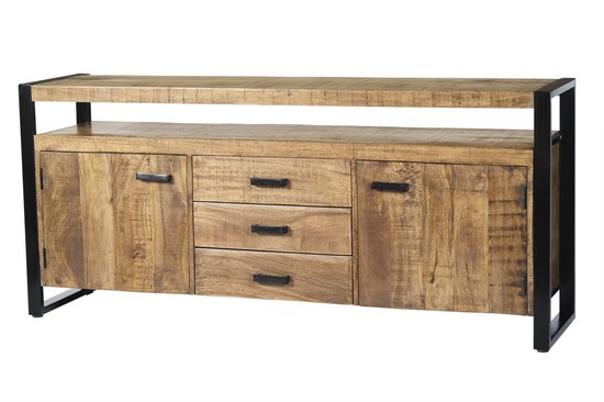 Livingfurn - Dressoir Nairobi 180 cm - Mangohout