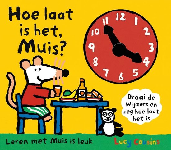 Cover van het boek 'Hoe laat is het, Muis?'