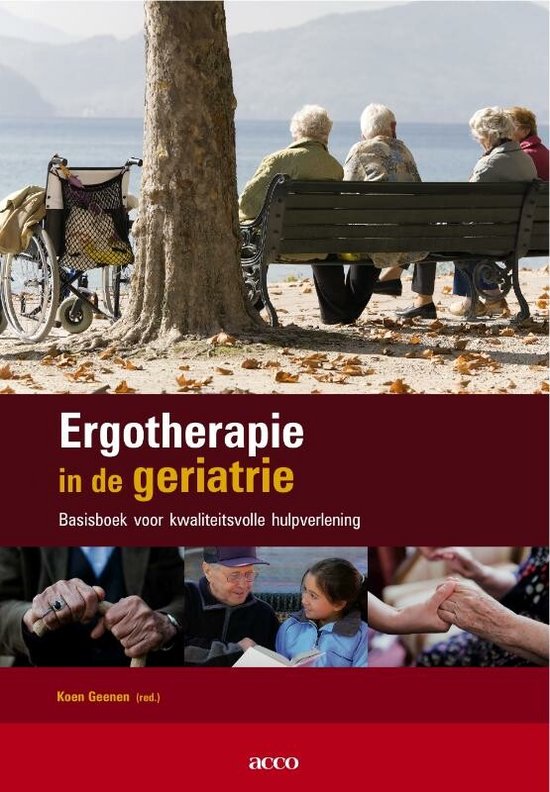 Ergotherapie in de geriatrie - cover