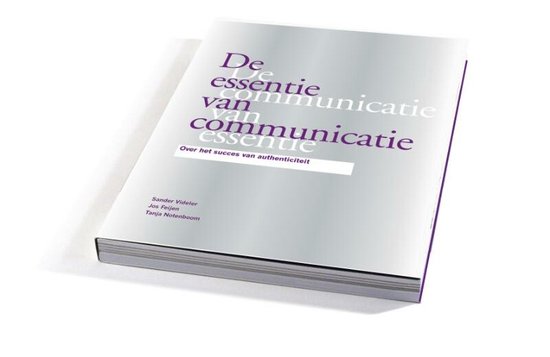 Cover van het boek 'De essentie van communicatie' van Jos Feijen