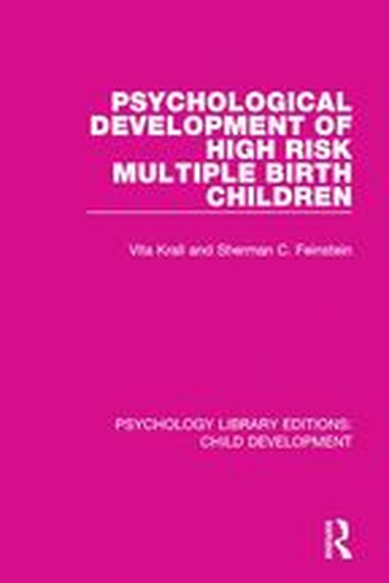Psychology Library Editions: Child Development - Psychologic ... - cover