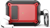 Apple Airpods PRO Case - Airpods PRO cover - Hoesje voor airpods PRO- Rood