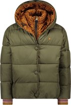Like Flo Winterjas meisje army maat 140