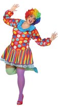 Clown jurk dames XXL.
