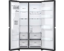 LG - GSLV71MCLE - Amerikaanse koelkast - Vrijstaand - 635 l - Energielabel E - Zwart