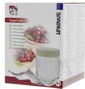 Scanpart Yoghurtpotjes 150ml 8 Stuks