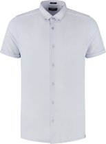Dstrezzed - Overhemd KM Blauw - S - Heren - Modern-fit