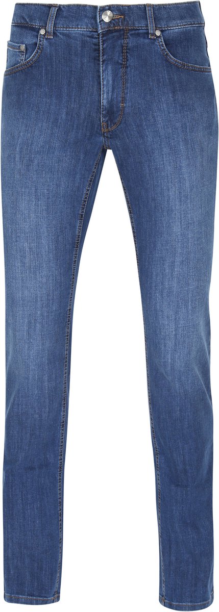Brax - Cooper Denim Jeans Blue Five Pocket - W 42 - L 34 - Regular-fit