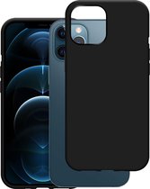 Cazy iPhone 12 Pro Max hoesje - Soft TPU Case - Zwart