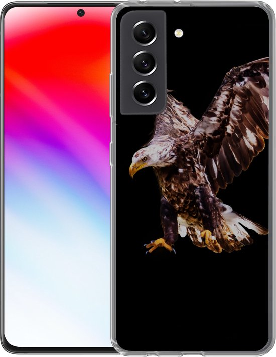 Coque Samsung Galaxy S21 FE - Aigle - Vogel - Ressorts - Siliconen
