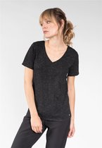 DEELUXE T-shirt met schedel KELIA Anthra Mel