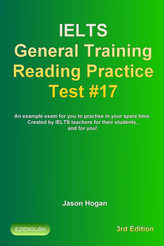 IELTS General Training Reading Practice Tests 17 - IELTS General ...