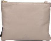 Fred De La Bretoniere Crossbodytas  / Tas Dames - 104354 - Leer - taupe