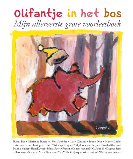 Cover van het boek 'Olifantje in het bos' van T. Bos en Hans Kuyper