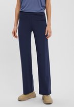 Vero Moda VMKAMMIE STRAIGHT JERSEY PANT - Navy Bla Dark Blue