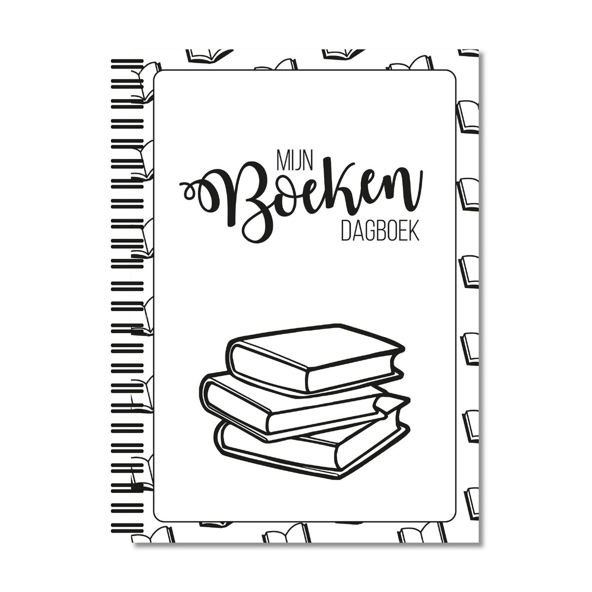 Boekendagboek | Book journal | Invulboek - voor 80 boeken