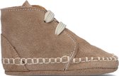 Ton & Ton Lykke Babyschoenen - Babyslofjes - Jongens - Taupe - Maat 18