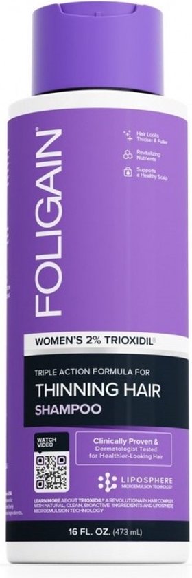 FOLIGAIN – Anti-Haaruitval Shampoo voor Vrouwen – 473 ml