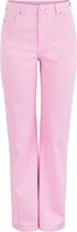 Pieces Jeans Pcholly Hw Wide Jeans Pmpk Cp Bc 17127049 Prism Pink Dames Maat - W30 X L32