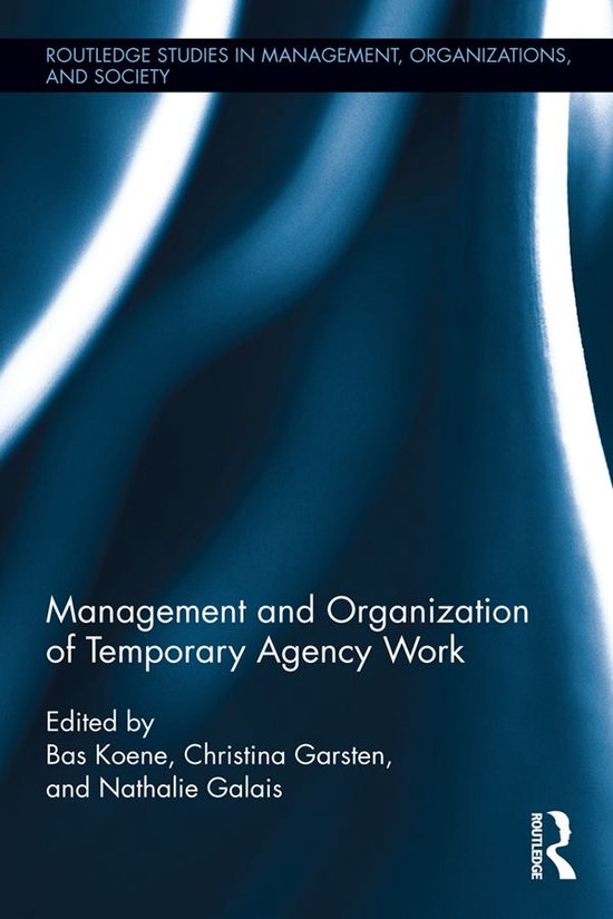 Management and Organization of Temporary Agency Work - cover
